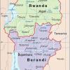 map of Rwanda